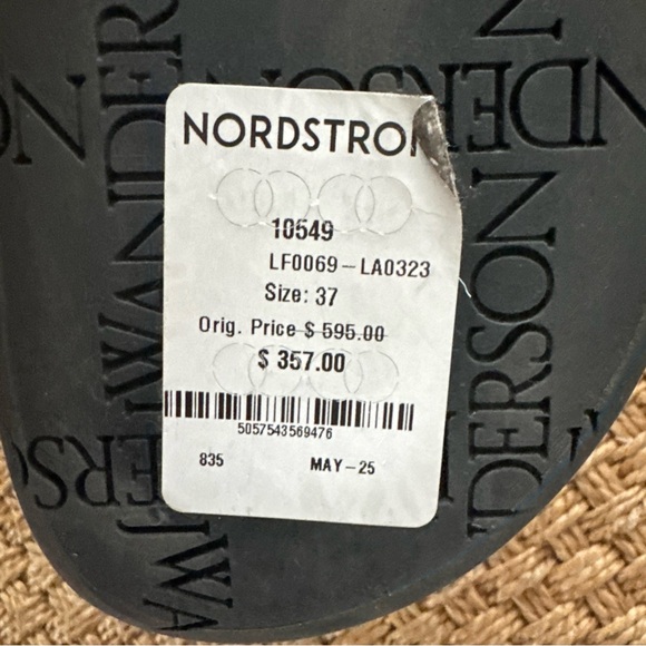 JW Anderson Ribbon Bow Mules Off White size 37/7 - See Description - Picture 9 of 13